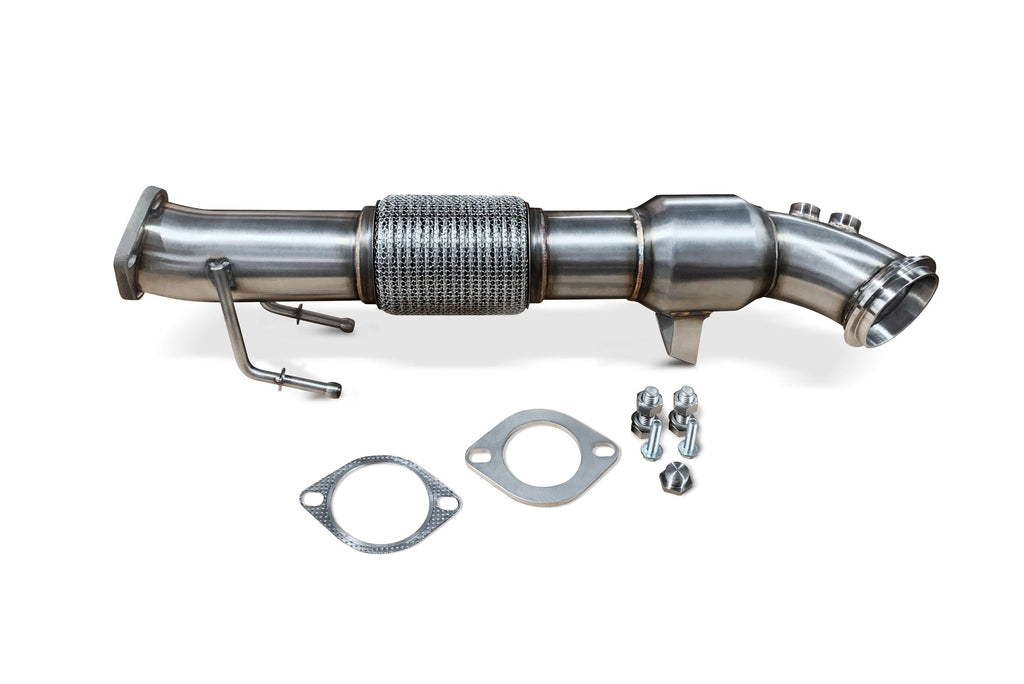 CVF Stainless Steel Catted Downpipe (2013-2018 Ford Focus ST) CV Fabrication (CVF) 