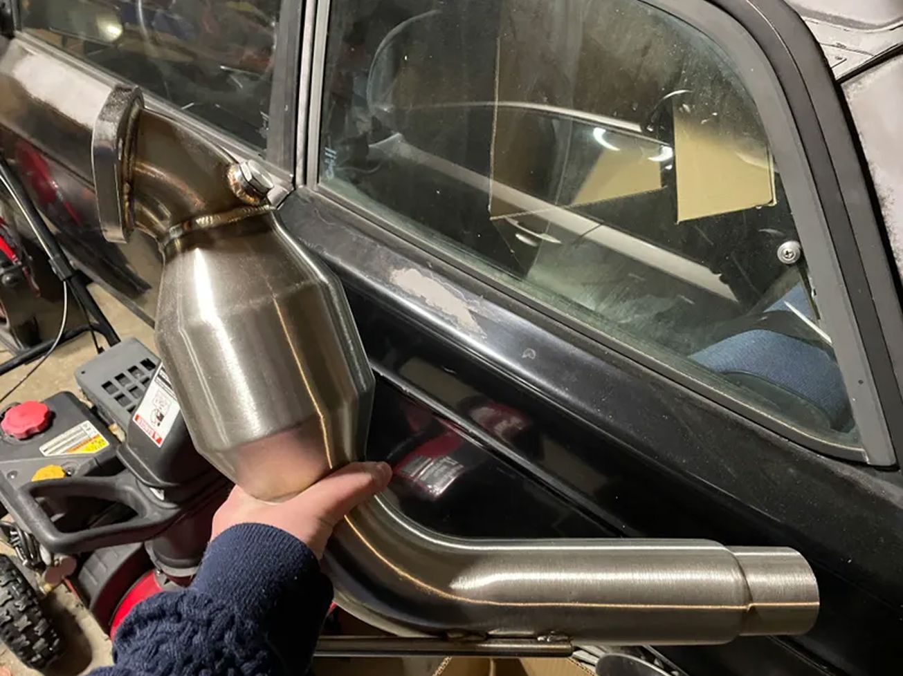 CVF Stainless Steel Catted Downpipes (2020-2024 3.0L Ford Explorer ST) CV Fabrication (CVF)