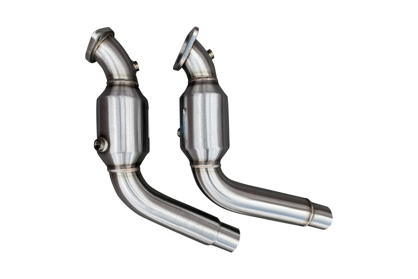 CVF Stainless Steel Catted Downpipes (2025 3.0L Ford Explorer ST) CV Fabrication (CVF)