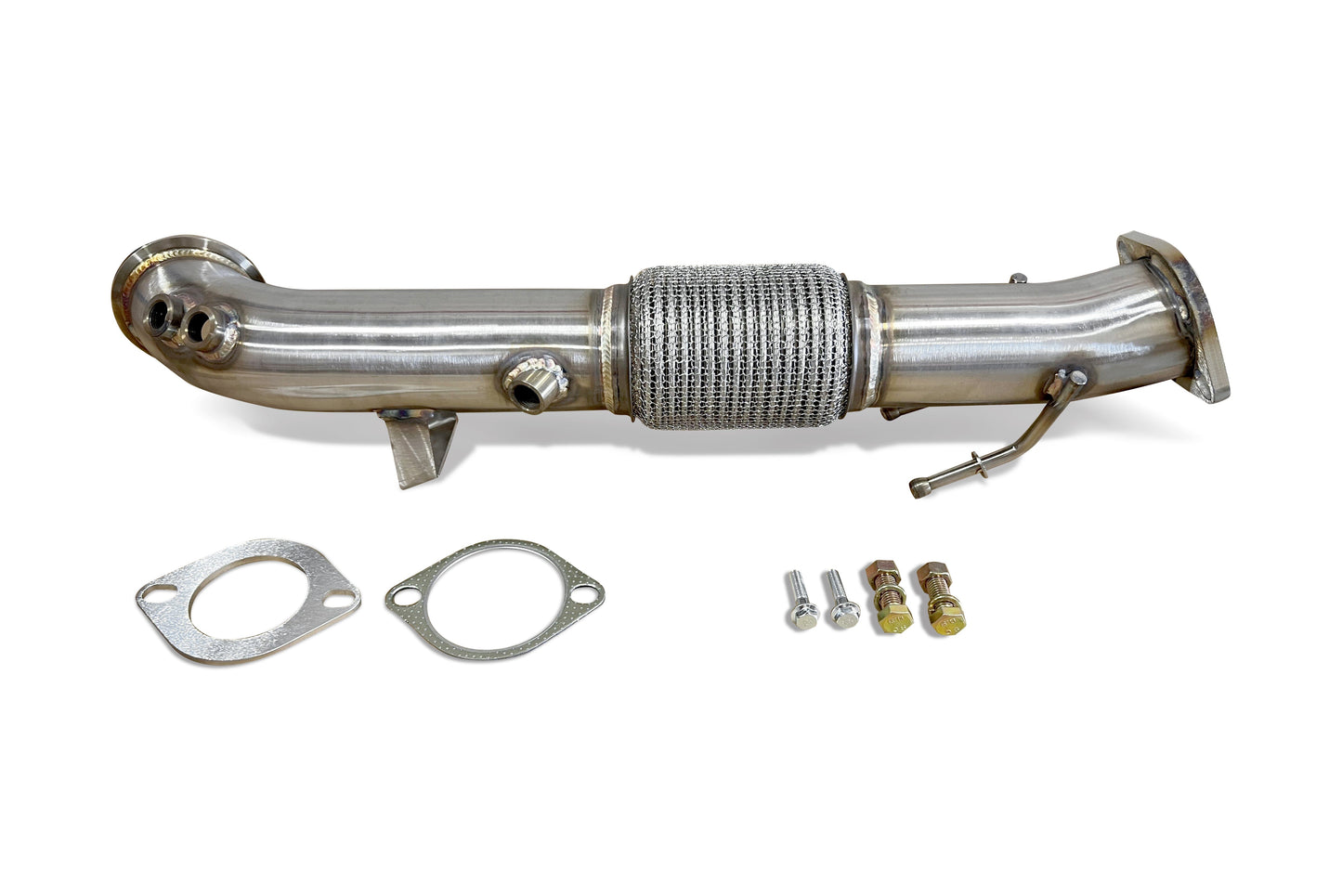 CVF Stainless Steel Race Downpipe (2013-2018 Ford Focus ST) CV Fabrication (CVF)