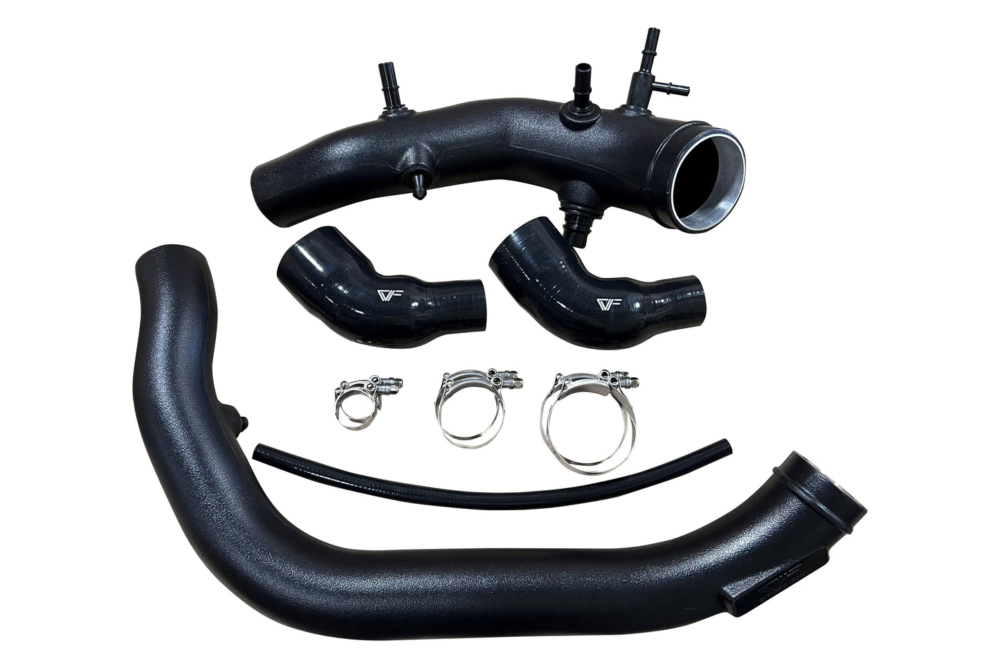 CVF Turbo Inlet Tubes (2017-2020 Ford F-150 3.5L/Raptor EcoBoost) CV Fabrication (CVF)