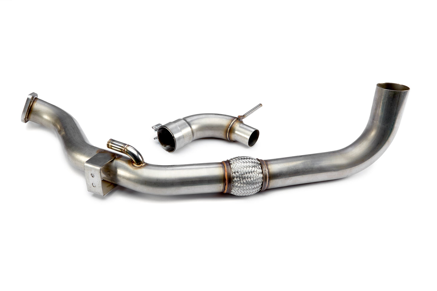 CVF 3" Stainless Steel Catless Downpipe (2015-2021 Ford Mustang EcoBoost) CV Fabrication (CVF)