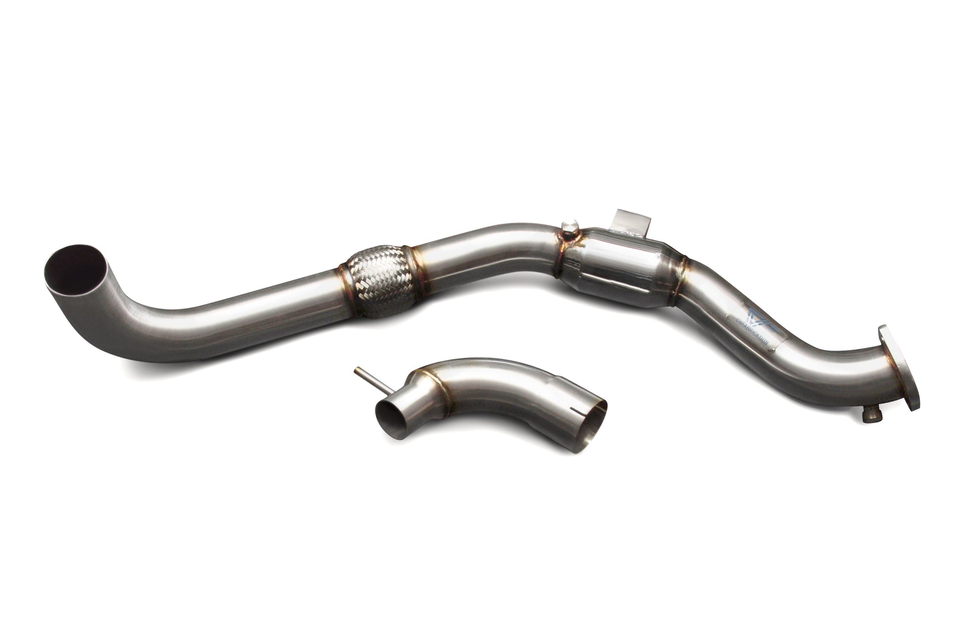 CVF 3" Stainless Steel Catted Downpipe (2015-2021 Ford Mustang EcoBoost) CV Fabrication (CVF) 