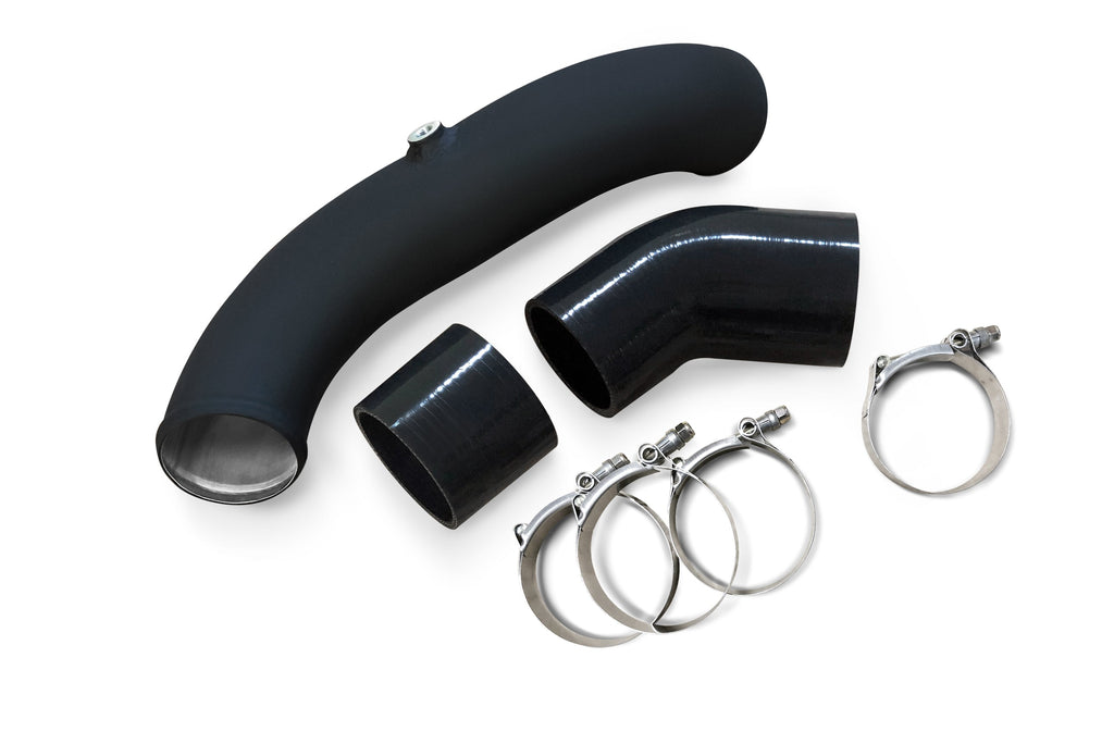 CVF Aluminum Intercooler Charge Pipe Kit with HKS Flange (2015-2021 Ford Mustang EcoBoost) CV Fabrication (CVF) 