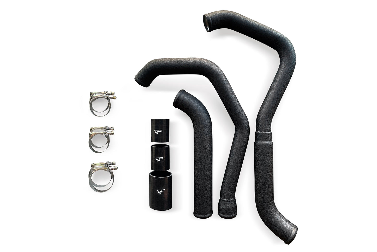 CVF Hot-side Aluminum Intercooler Piping (2015-2020 Ford F-150 2.7L EcoBoost) Motor Vehicle Engine Parts CV Fabrication (CVF)