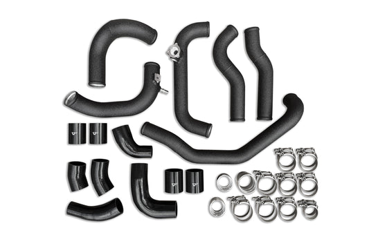 CVF Aluminum Intercooler Hot-Side + Cold-Side Piping Kit (2022-2025 Ford Bronco Raptor; 2024-2025 Ford Ranger Raptor) CV Fabrication (CVF) 
