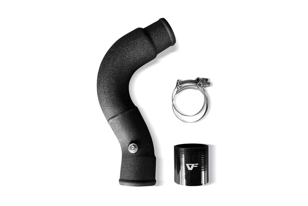 CVF Cold-side Aluminum Intercooler Pipe (2020-2023 2.3L Ford Explorer; 2020-2023 3.0L Ford Explorer ST) CV Fabrication (CVF) 