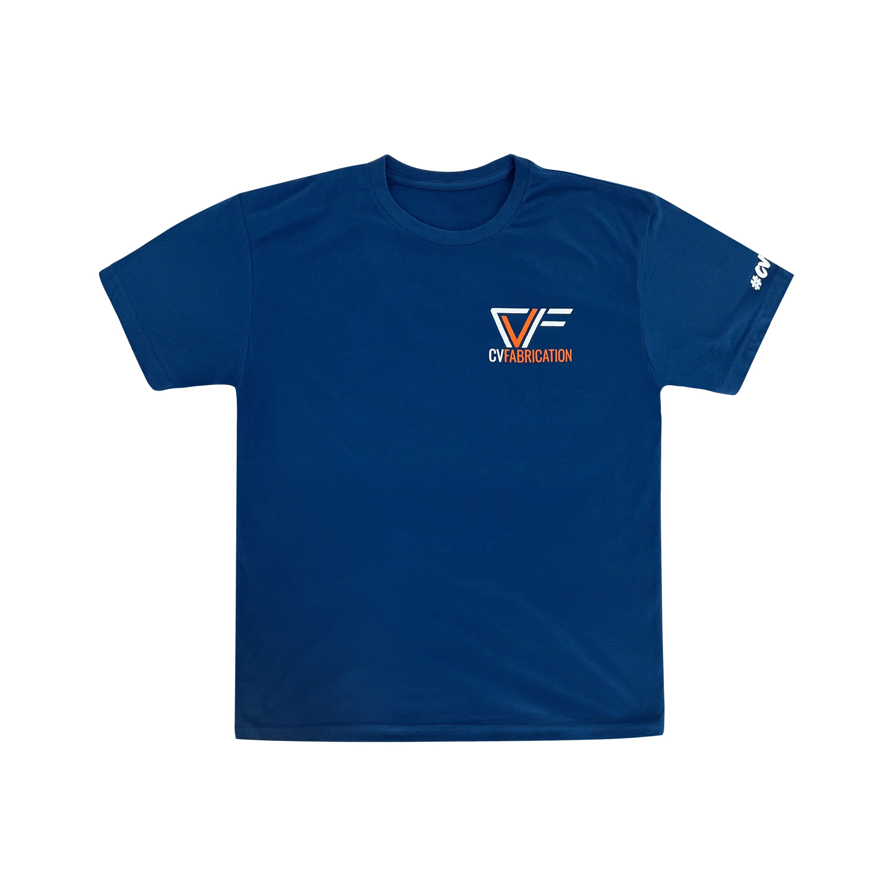 CVF Logo Tee with Intercooler Outline – CV Fabrication (CVF)