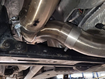 CVF Stainless Steel Catted Downpipes (2015-2020 Ford F-150 2.7L EcoBoost) CV Fabrication (CVF) 