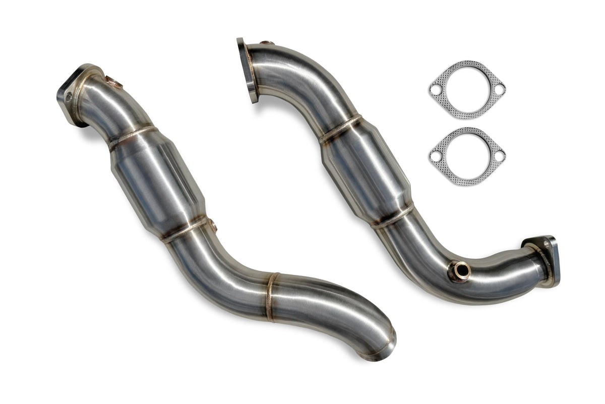 CVF Stainless Steel Catted Downpipes (2024-2026 Ford Ranger Raptor) CV Fabrication (CVF) 