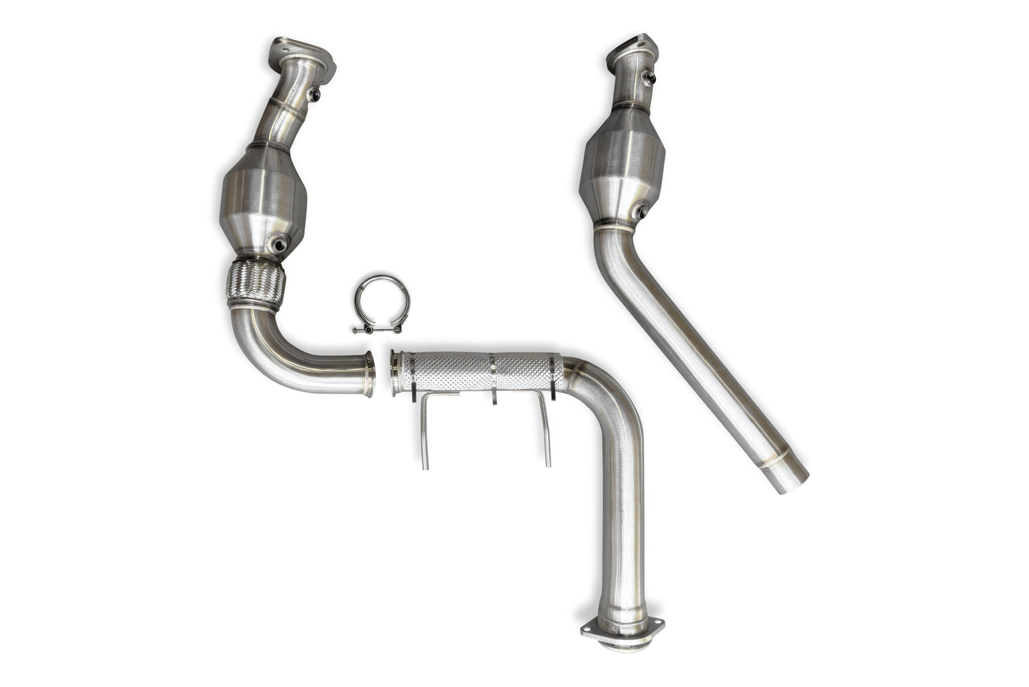 CVF Stainless Steel Downpipes (2024-2025 3.5L Raptor F-150 EcoBoost) CV Fabrication (CVF) 