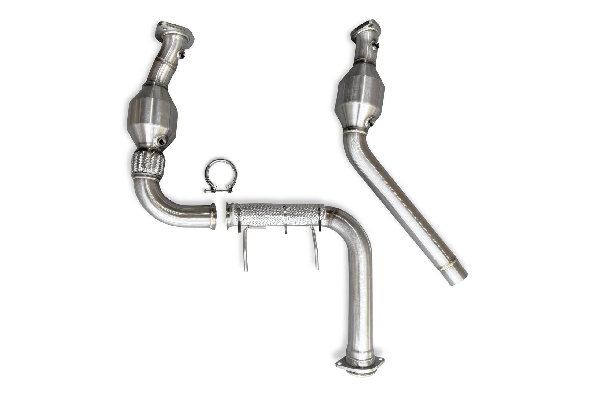 CVF Stainless Steel Downpipes (2024-2025 3.5L Raptor F-150 EcoBoost) CV Fabrication (CVF) 