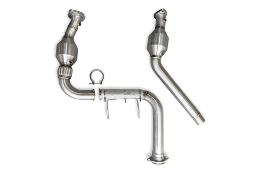 CVF Stainless Steel Downpipes (2024-2025 3.5L Raptor F-150 EcoBoost) CV Fabrication (CVF) 