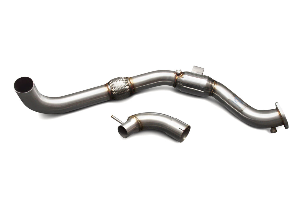CVF 3" Stainless Steel Catted Downpipe (2015-2021 Ford Mustang EcoBoost) CV Fabrication (CVF) 