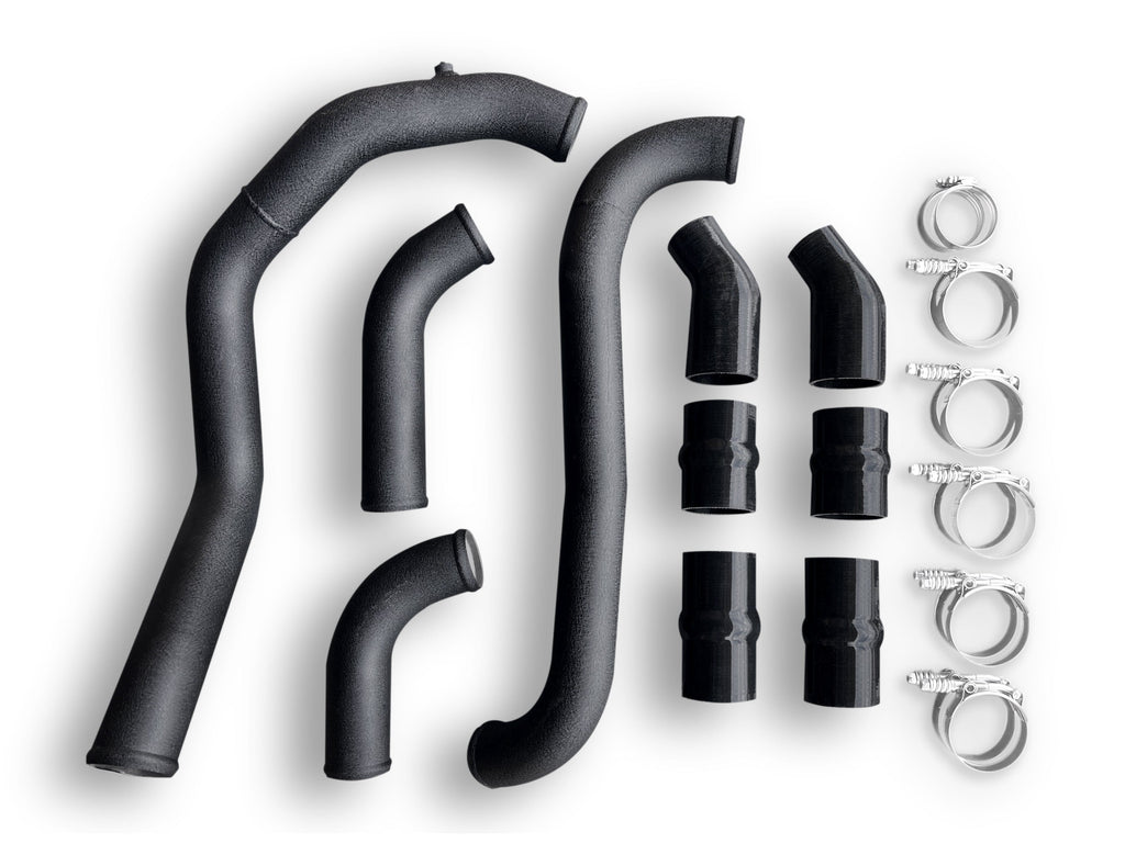 CVF Aluminum Intercooler Hot-side + Cold-side Piping Kit (2021+ Ford F-150 3.5L/Raptor EcoBoost) Motor Vehicle Engine Parts CV Fabrication (CVF) 