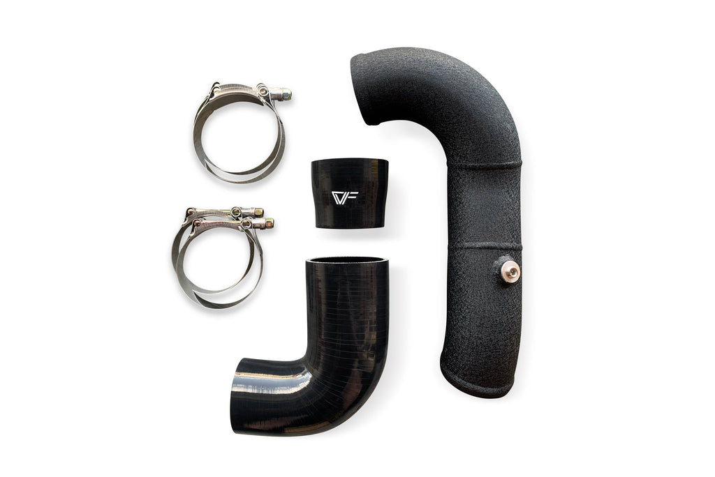CVF Cold-side Aluminum Intercooler Pipe (2013-2018 Ford Focus ST) Motor Vehicle Engine Parts CV Fabrication (CVF) 