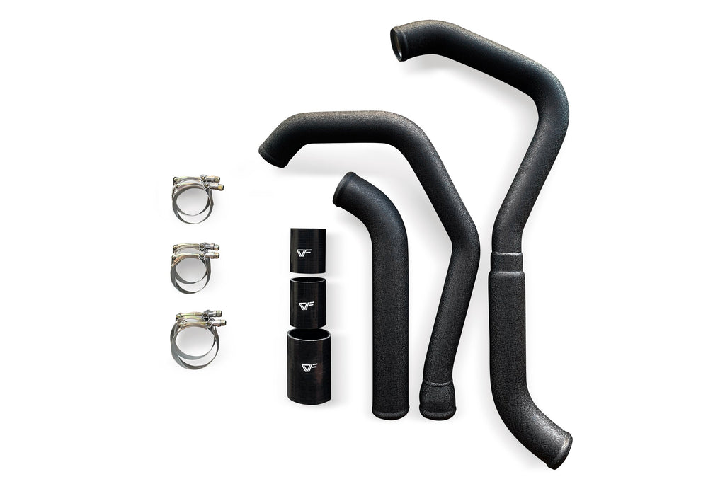 CVF Hot-side Aluminum Intercooler Piping (2015-2020 Ford F-150 2.7L EcoBoost) Motor Vehicle Engine Parts CV Fabrication (CVF) 