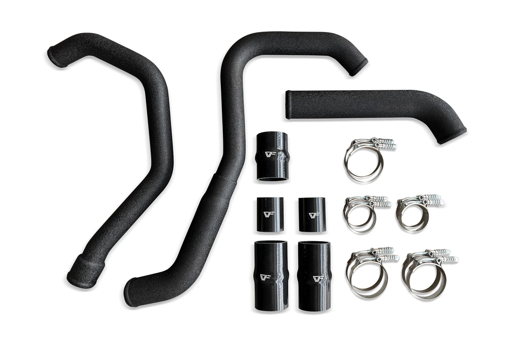 CVF Hot-side Aluminum Intercooler Piping (2021-2023 Ford F-150 2.7L EcoBoost) Motor Vehicle Engine Parts CV Fabrication (CVF) 