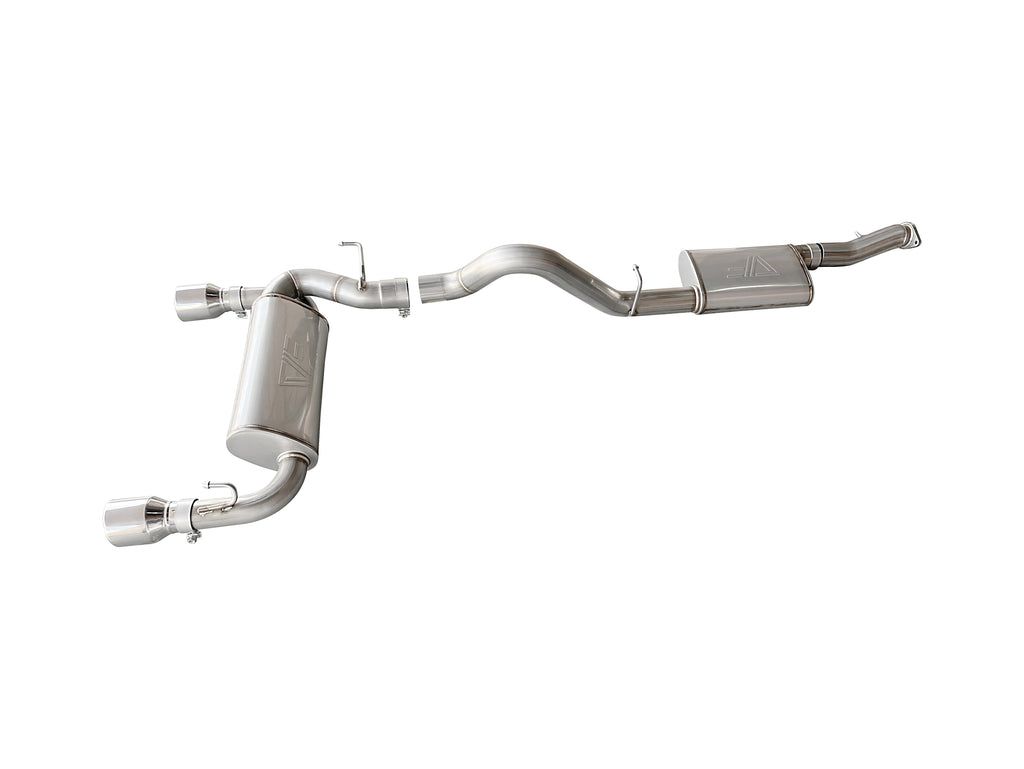 CVF Turbo-Back Exhaust System (2021-2024 Ford Bronco 2.7L EcoBoost) CV Fabrication (CVF) 