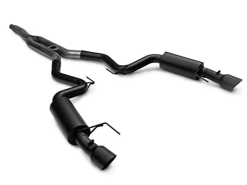 MBRP Black Series Cat-Back Exhaust w/ Y-Pipe - Race Version ('15-'18 Mustang EcoBoost) MBRP 
