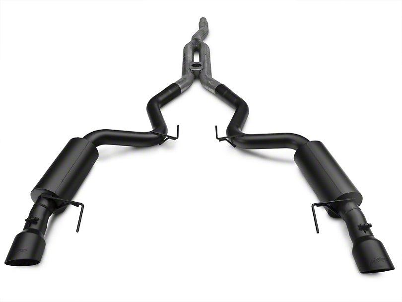 MBRP Black Series Cat-Back Exhaust w/ Y-Pipe - Race Version ('15-'18 Mustang EcoBoost) MBRP 