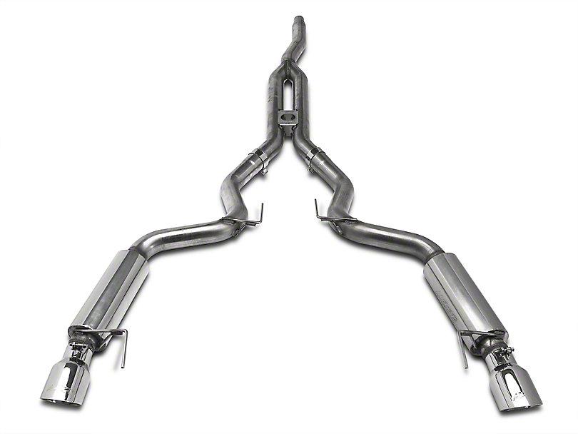 MBRP XP Series Cat-Back Exhaust w/ Y-Pipe - Race Version ('15-'18 Mustang EcoBoost) MBRP 
