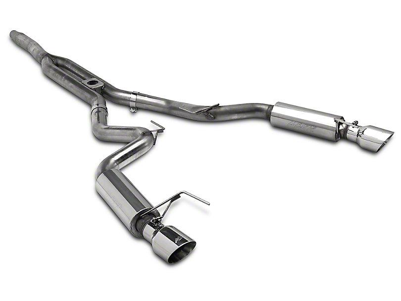 MBRP XP Series Cat-Back Exhaust w/ Y-Pipe - Race Version ('15-'18 Mustang EcoBoost) MBRP 